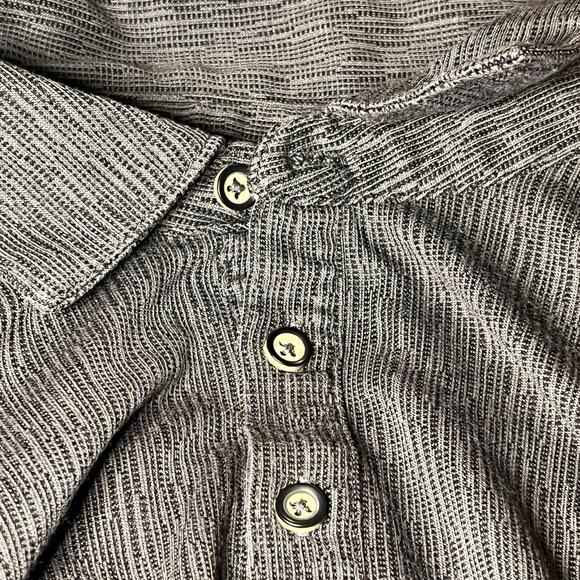 Nat Nast Luxury Originals Polo Shirt Mens Gray Collar Athleisure Golf Tee Medium - Picture 4 of 6